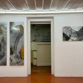 Nim. Teresa Castanheira, Matrizes, vista da exposição. Cortesia da Galeria Diferença