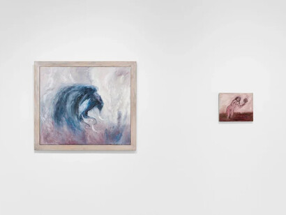 Alexis Hunter, Chimera, exhibition view. Courtesy of TOTAH