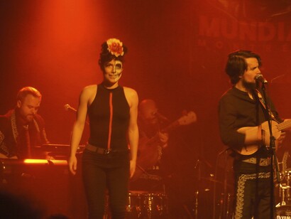 Mariachi Ghost brought their magical realism dance and music theater to Mundial Montreal 2016. Photo: Catalina Maria Johnson