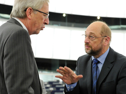 Claude Juncker e Martin Schulz