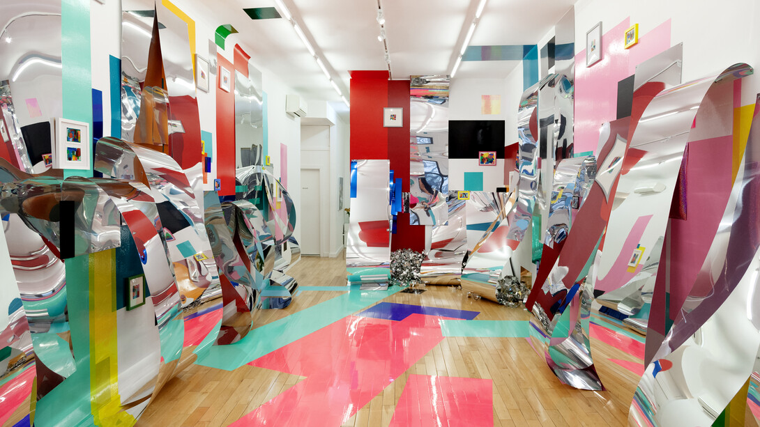 Installation view, Sharon Louden, Barriers to Entry. Courtesy of Signs and Symbols