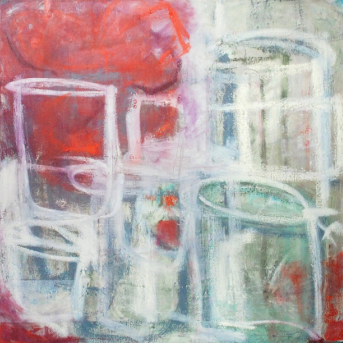 Laurie Kalb, Up Close and Far Back, 2016-2017. Courtesy of J. Cacciola Gallery