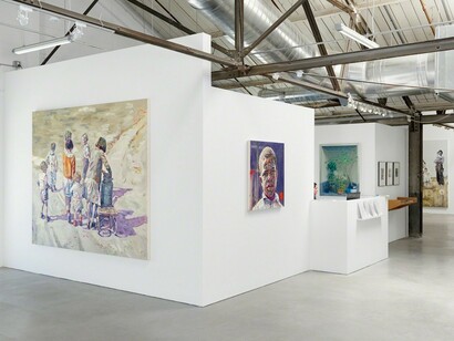 Hung Liu, Exhibition view. Courtesy of Rena Bransten Gallery
