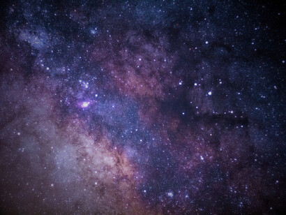 The cosmic expanse, reminding us that exploration begins with curiosity and courage