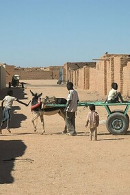 Lago Nasser, Sudan. Il lago Nasser, un bacino idrico artificiale lungo 480 km e con una larghezza massima di 16 km