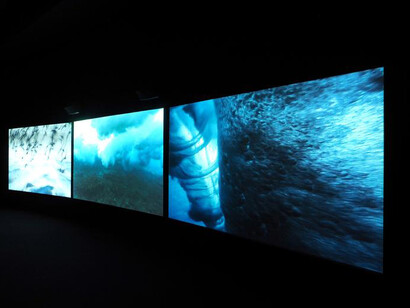 Water after all. Courtesy of MCA Chicago