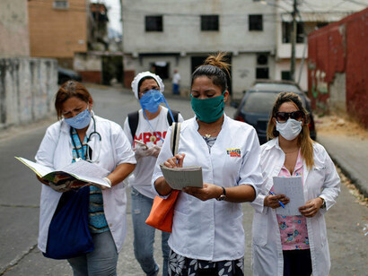 Hasta el 25 de marzo, se reportaron en Venezuela 153315 casos de infectados, 1521 de muertos y 142381 de recuperados. Estas cifras son difundidas diariamente por la OMS