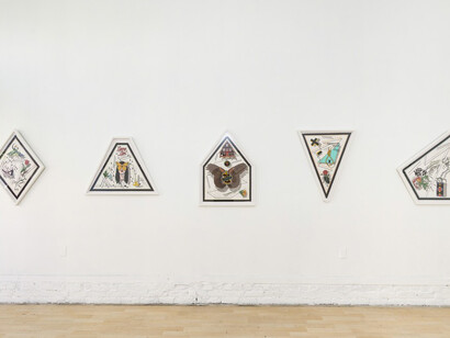Alex Ziv, Exhibition view. Courtesy of Hashimoto Contemporary