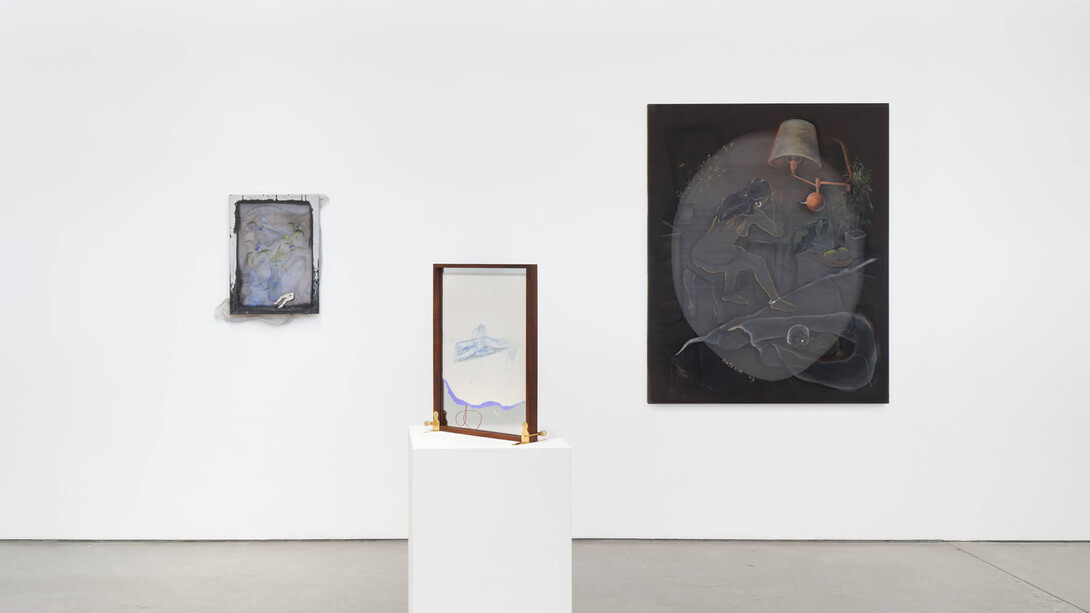 Installation view, Joeun Kim Aatchim, Sheer Painer, 2023. Courtesy of François Ghebaly, Los Angeles, CA