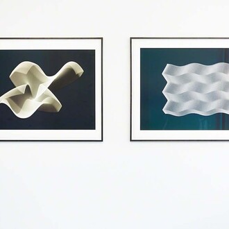 Steina and Woody Vasulka, Exhibition view. Courtesy of Berg Contemporary 