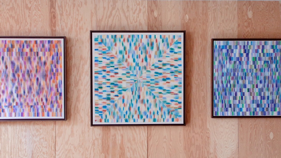 Installation view, Abscissa, 2024. Courtesy of Uprise Art