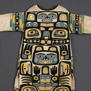 Attributed to, Cora Benson (Deinkul.at), Chilkat (Naaxein) shirt. Courtesy of Denver Art Museum 