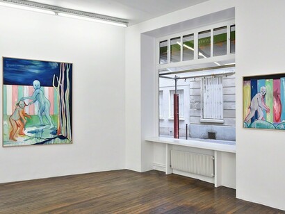 As-tu vraiment besoin d’aller là-bas ?, Exhibition view. Courtesy of Galerie Thomas Bernard