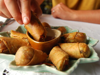 Spring Rolls © Jessie Gubbins 