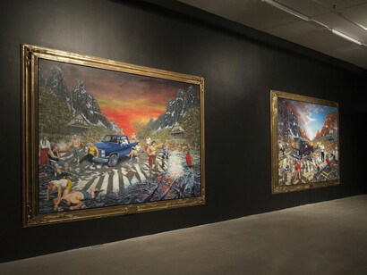 The Course of a Distant Empire. Courtesy of Winsor Gallery