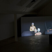 Ana Rebordão, Within a kiss, exhibition view. Courtesy of Meno Parkas Gallery