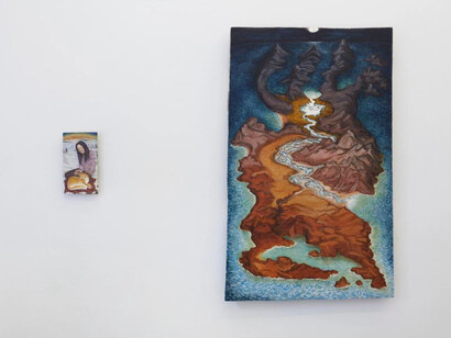 Michele Cesaratto, Journey to the west, exhibition view. Courtesy of 56 Henry