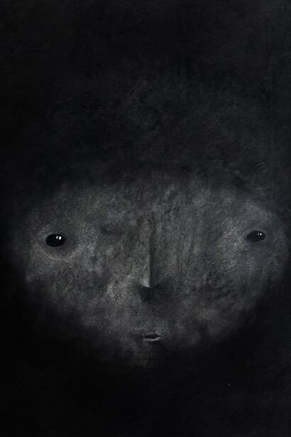 Iwan Effendi Daydreaming face series
2019
pencil and charcoal on paper 61 x 41 cm
© Iwan Effendi, courtesy of the artist and Mizuma Gallery
