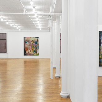 Jiang Cheng, The shiver, exhibition view. Courtesy of Tara Downs Gallery