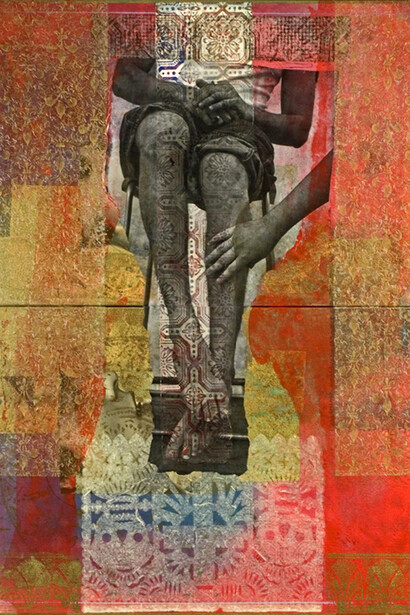 Rodriquez Calero, The Blessing. Courtesy of Tabla Rasa Gallery