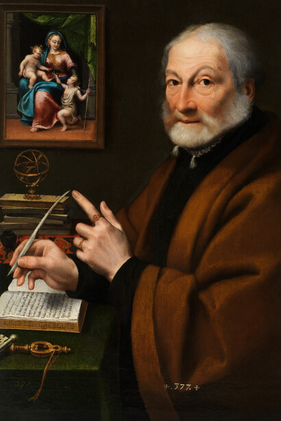 Sofonisba Anguissola, Ritratto di Giambattista Caselli, Madrid, Prado
