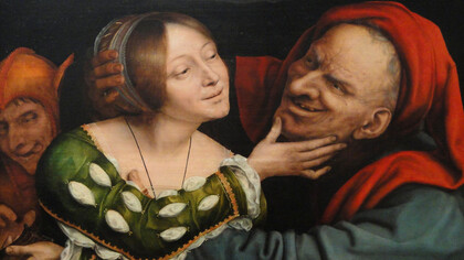 «Casal desigual» (1520-25), Quentin Matsys