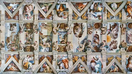 Michelangelo, el cielo de La Capilla Sixtina