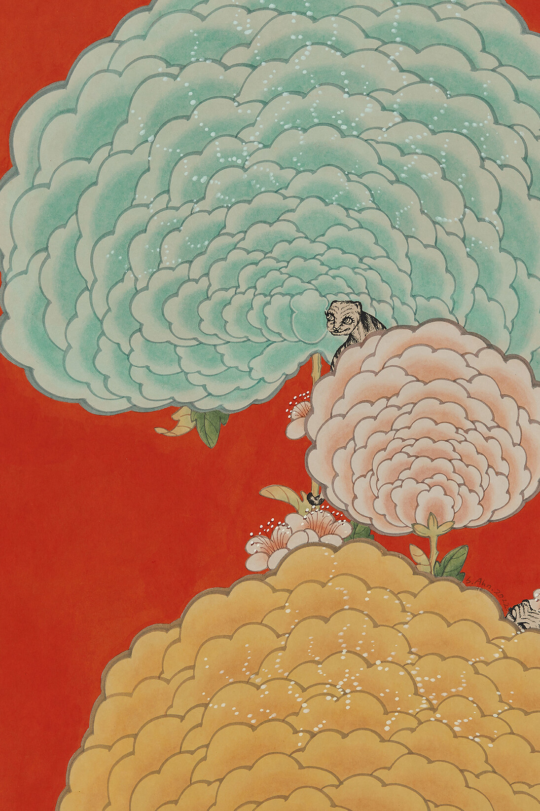 Ahn Seongmi, UES Minhwa Exhibition. Courtesy of Kate Oh Gallery