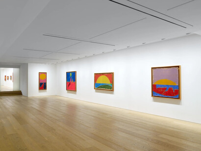 Alvaro Barrington, Soul to Seoul, exhibition view. Courtesy of Thaddaeus Ropac Gallery