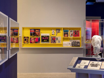 Blitz: the club that shaped the 80s, exhibition view. Courtesy of Design Museum