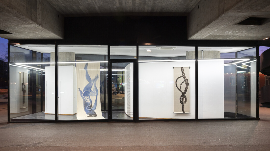 Carlotta Bailly-Borg, Family Affair, 2022. Installation view, Vitrine, Basel. Photographer Marcel Scheible