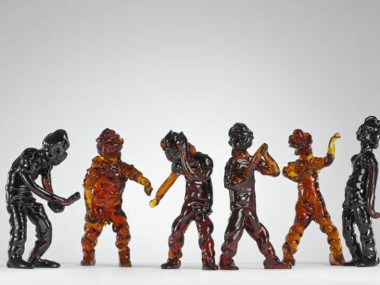 Thomas Schütte, Geister, 2011, Variable dimensions (each figure approx 40 x 20 cm), Courtesy of the artist