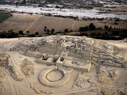 Geheime Stadt von Caral, Peru