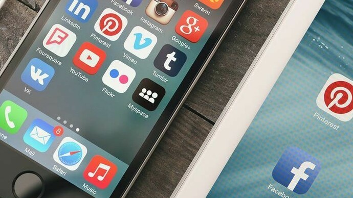 Acceso a las principales redes sociales desde el móvil o la tableta