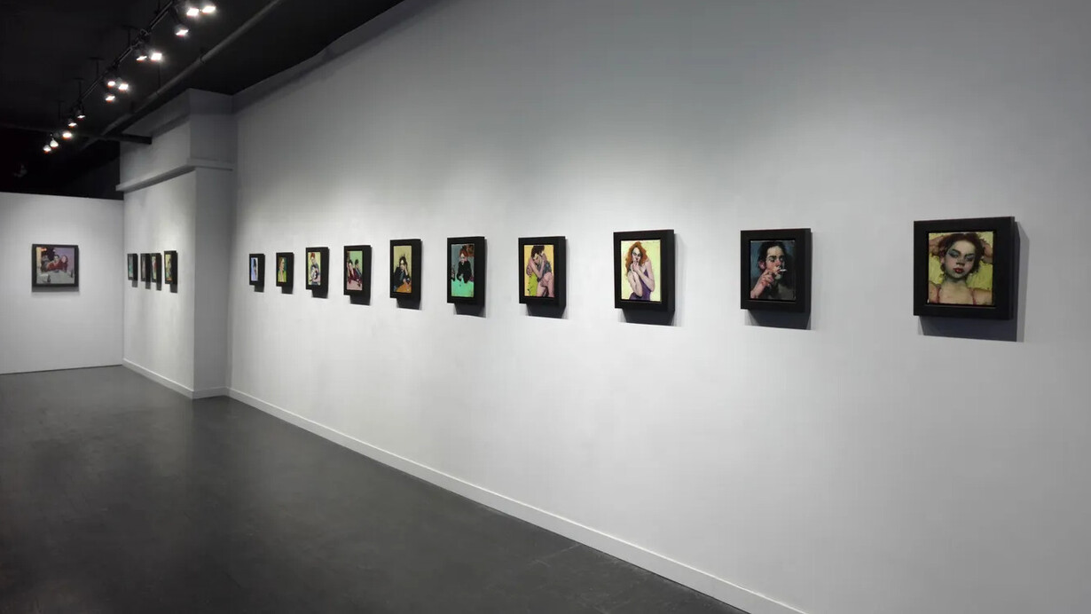 Malcolm T. Liepke, exhibition view. Courtesy of Arcadia Contemporary 