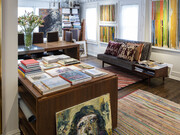 Fine Art conversations/Five artists, photo by Patricia Burke. Courtesy of the James Yarosh Associates Gallery 