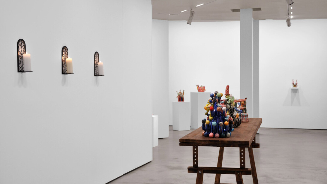 Laura Lagraña, Voy despacio. Llevo 1 ol la de sopa, exhibition view. Courtesy of Yusto / Giner