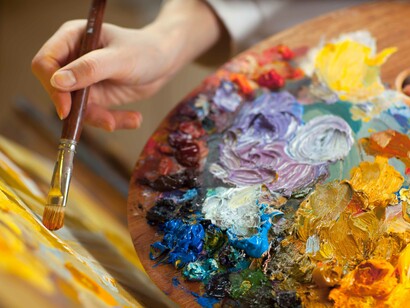 Pintando um quadro