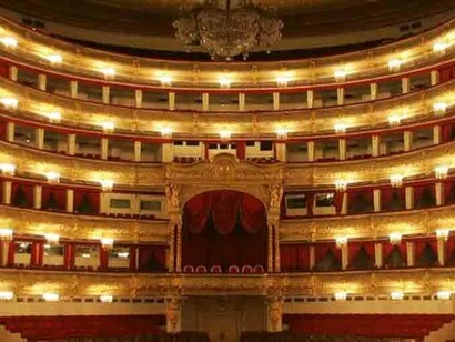 Interior del Teatro Bolshói, Rusia