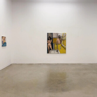 Gabriela Reyna, El baño, exhibition view. Courtesy of Simard Bilodeau Contemporary