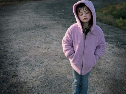 Kael Alford, Juliette Brunet on the levee. Isle de Jean Charles. September 2008, Archival Pigment Print, 2008