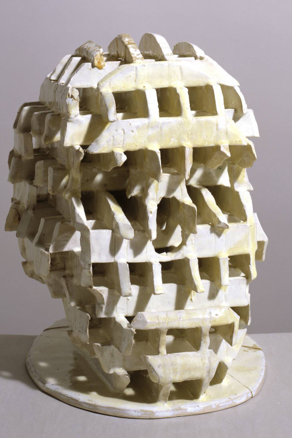 Paul Neagu 'Ceramic Skull', 1973 © Estate of Paul Neagu