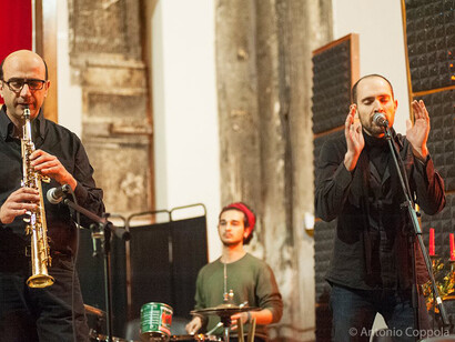 Max Fuschetto con Irvin Vairetti, foto Antonio Coppola