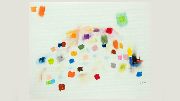 Etel Adnan. Courtesy of Zentrum Paul Klee