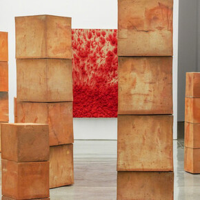 Bosco Sodi. Caryatides. Courtesy of Paul Kasmin Gallery