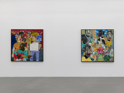 Evita Tezeno, Coming home: a gathering of voices, exhibition view. Courtesy of Luis De Jesus Los Angeles 