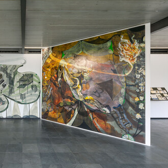 Guglielmo Castelli, Sweet baby motel, exhibition view. Courtesy of Kunsthalle Wien