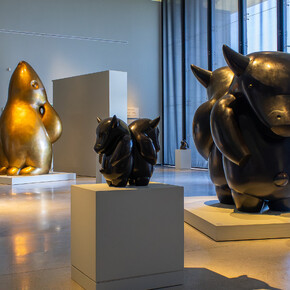 Brett Murray, Wild life, exhibition view. Courtesy of Norval Foundation