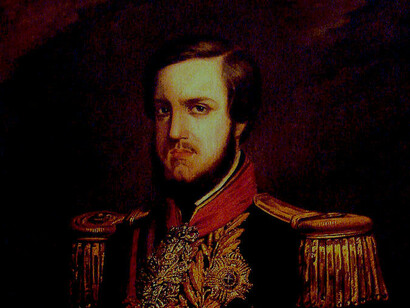 Maximiano Mafra: «Retrato de Dom Pedro II», 1851, Museu do Estado de Pernambuco