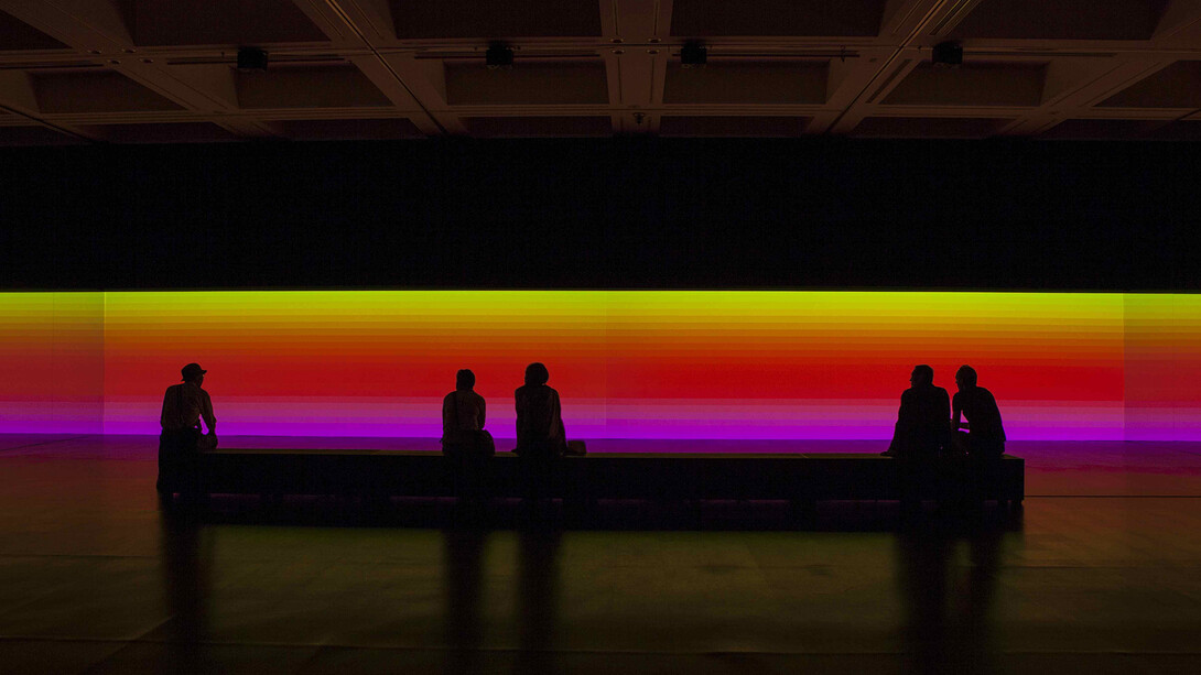 All images: Exhibition view, Carsten Nicolai, unicolor, as part of the exhibition 'City and Nature', Sapporo International Art Festival, Sapporo Art Museum, Japan 2014. Photography: by Julija Stankeviciene, Courtesy Galerie EIGEN+ART Leipzig/Berlin and The Pace Gallery © VG Bildkunst Bonn